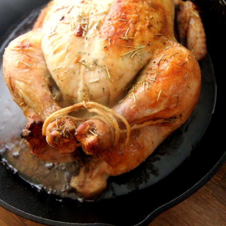 Juicy Roasted Chicken Recipe