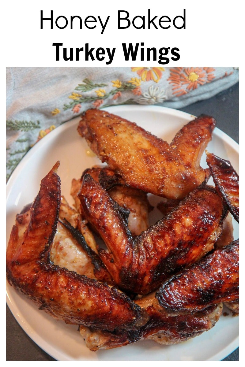 Honey Baked Turkey Wings Cooked by Julie - (video)