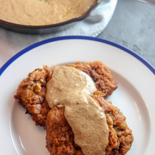 The Ultimate Chicken Fried Steak Recipe with Gravy - Mom On Timeout