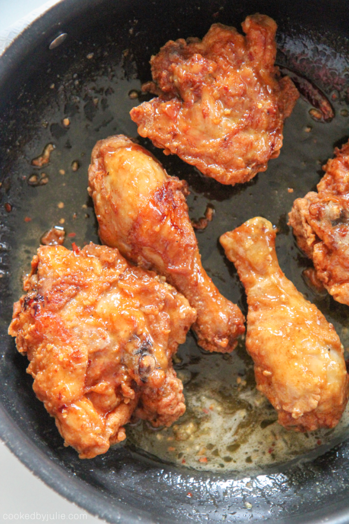 Honey Butter Fried Chicken - Cooked by Julie (with video)