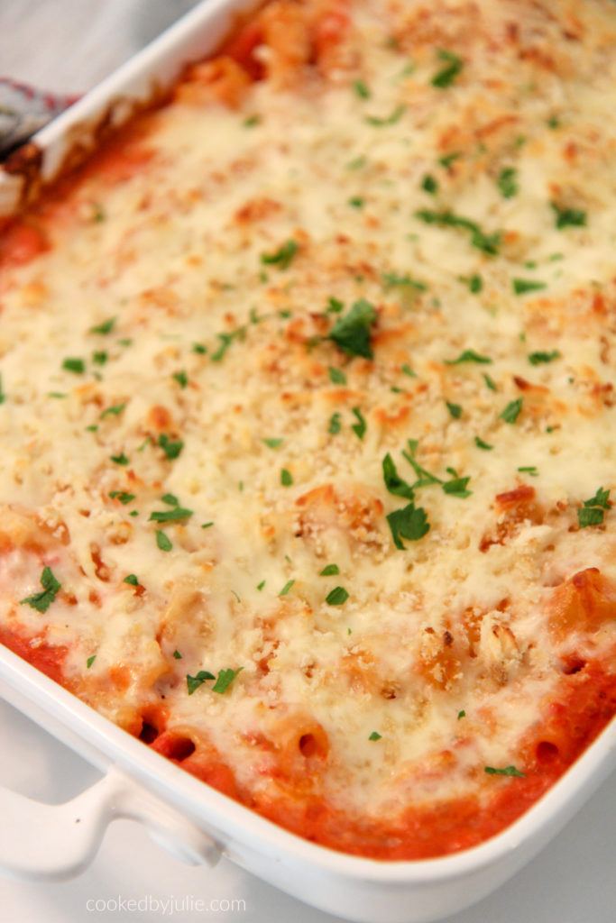 Olive Garden Baked Ziti Recipe - (VIDEO) Cooked by Julie