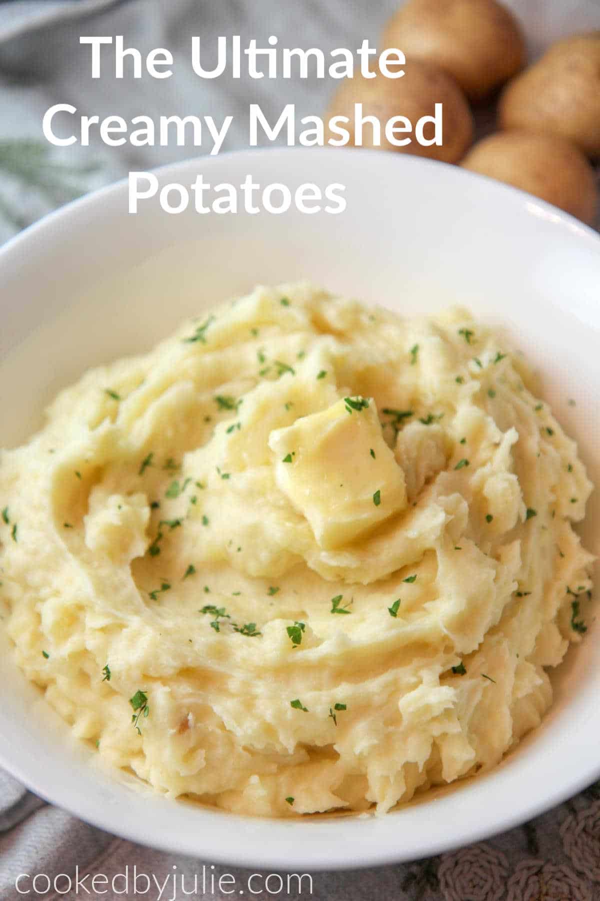 Creamy Mashed Potatoes - Cooked by Julie (Video)