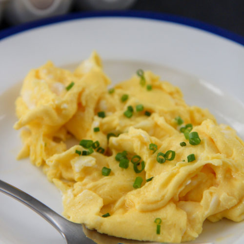 Soft Scrambled Eggs - Cooked by Julie