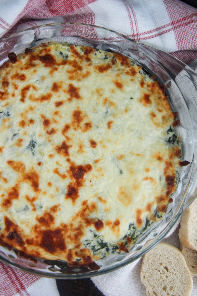 Easy Spinach Artichoke Dip Recipe - Cooked by Julie