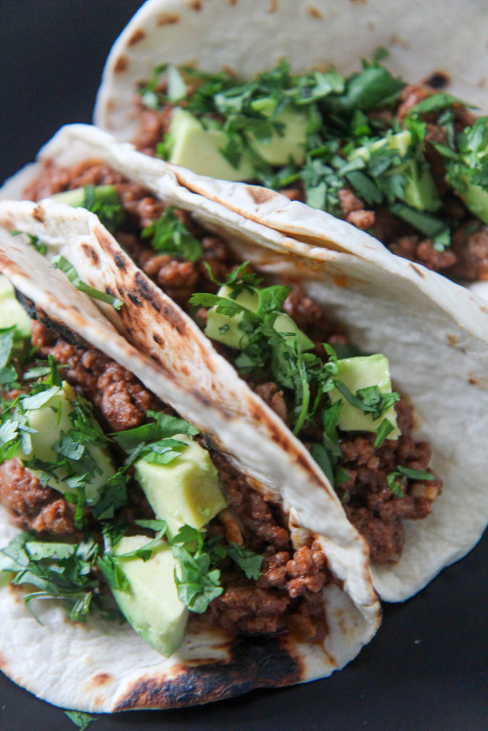 Cajun Ground Beef Tacos Recipe - Cooked by Julie