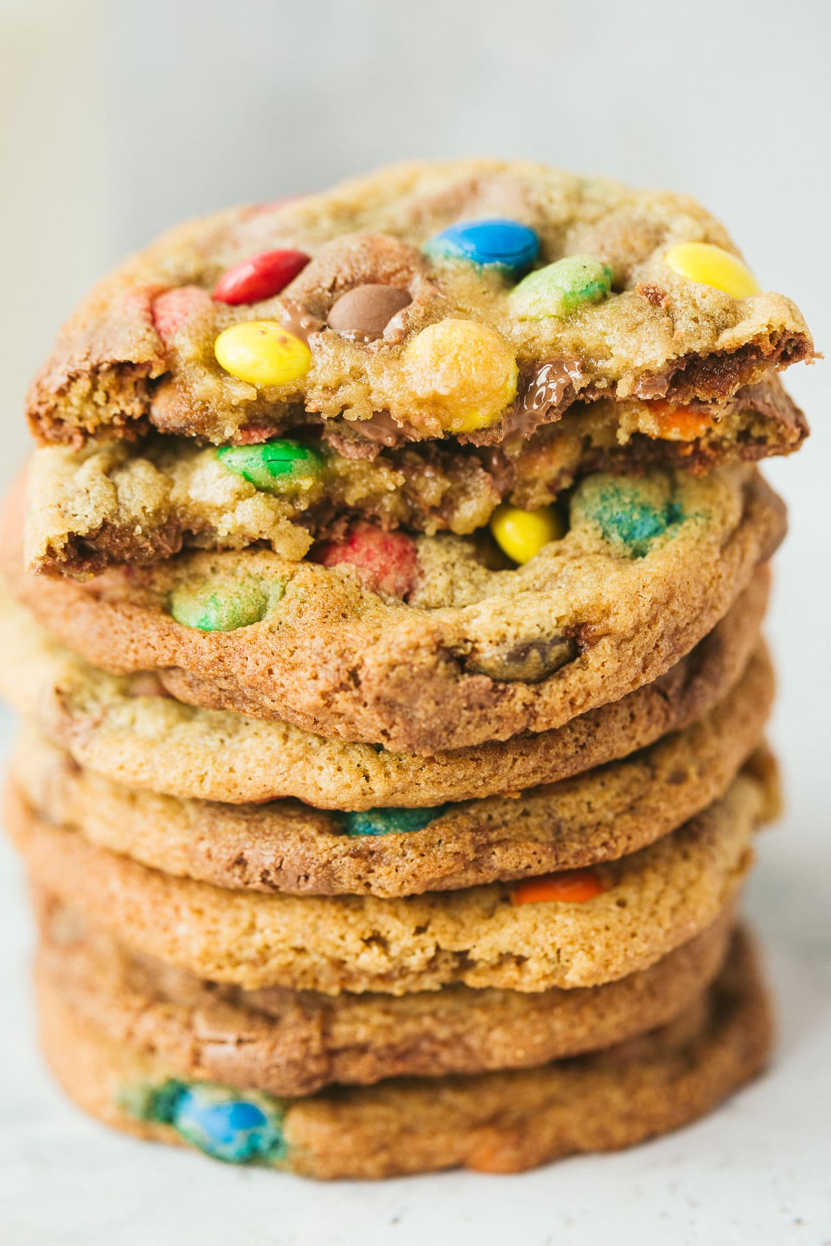 M&M Cookies (Soft Baked) - Cooked by Julie