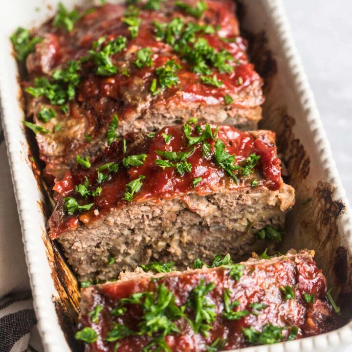 Meatloaf (Best Meatloaf Recipe Ever) - Cooked by Julie