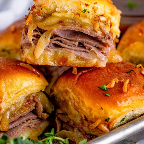 French Dip Sliders - My Incredible Recipes