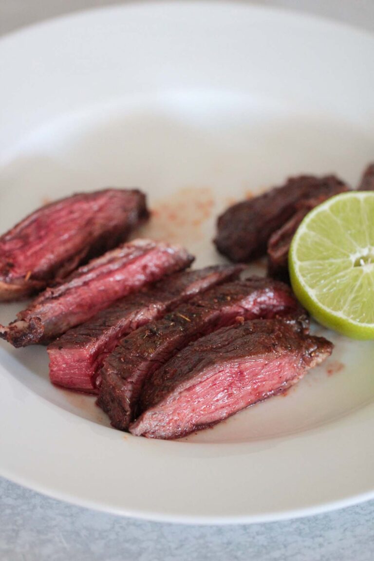 Air Fryer Carne Asada (Skirt Steak) - Cooked by Julie