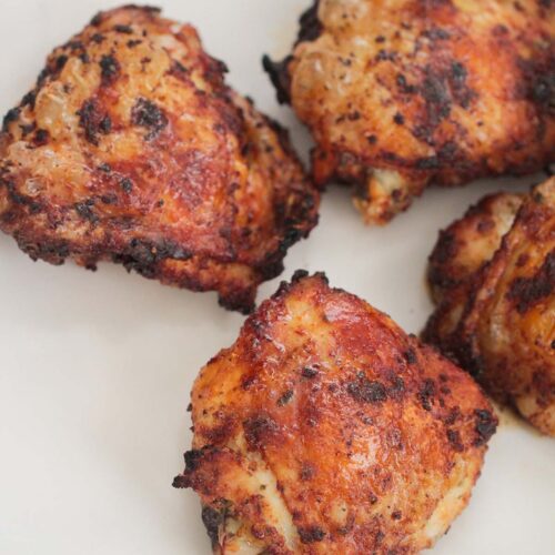 Air Fryer Chicken Thighs –