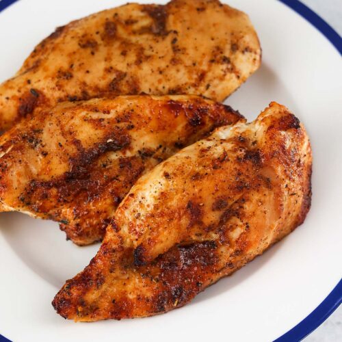 Air Fryer Chicken Breasts (Super Juicy) - Cooked by Julie