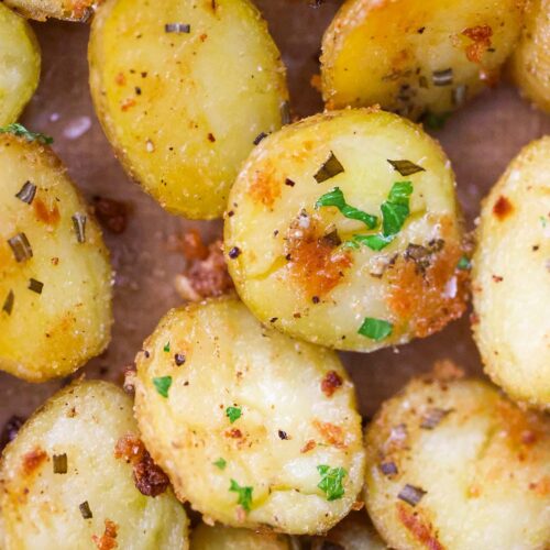 Roasted Baby Potatoes with Rosemary and Garlic - Posh Journal