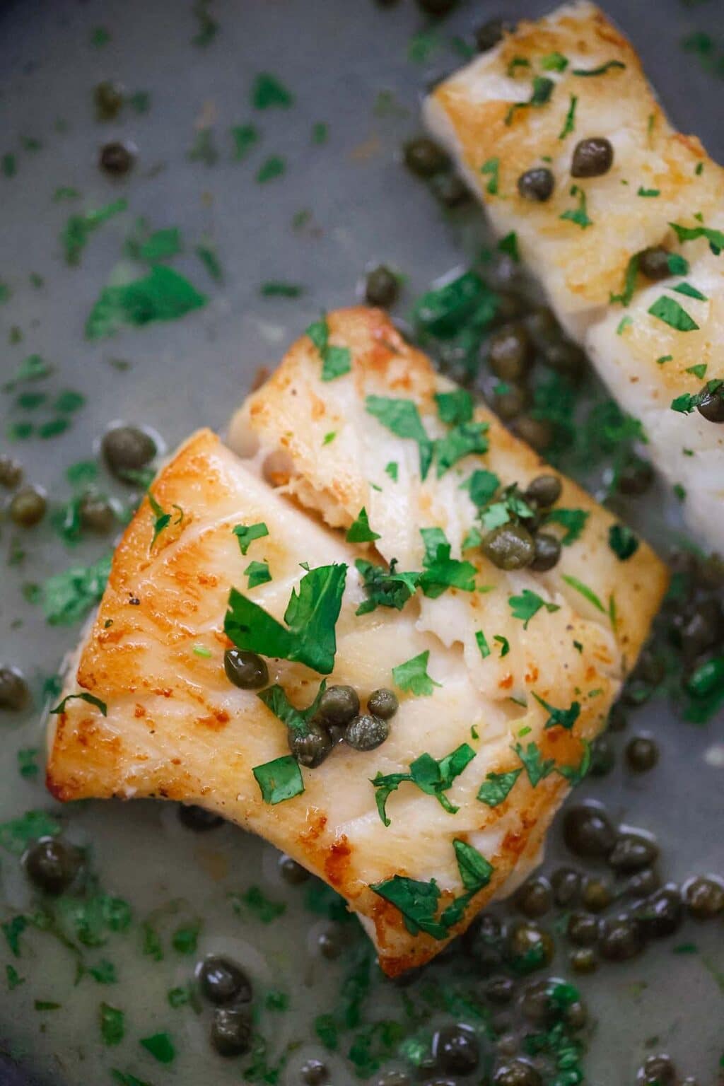 Easy Cod Piccata - Cooked by Julie