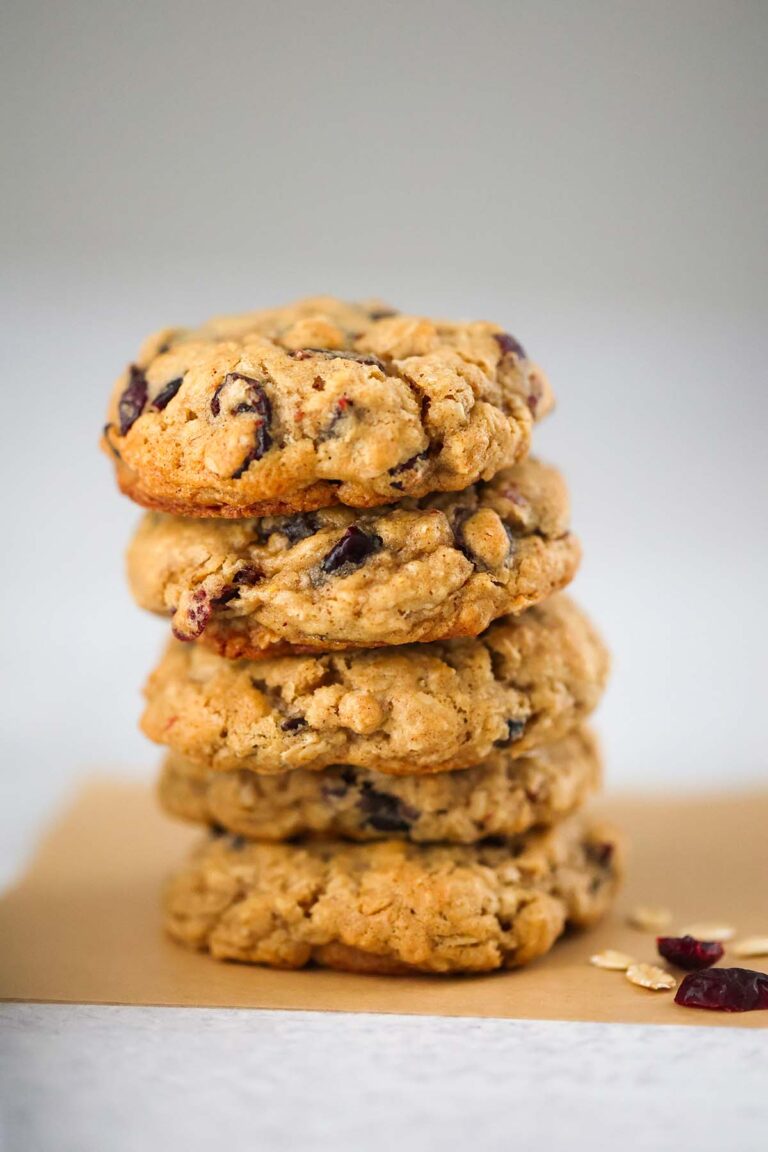 The BEST Oatmeal Craisin Cookies - Cooked by Julie