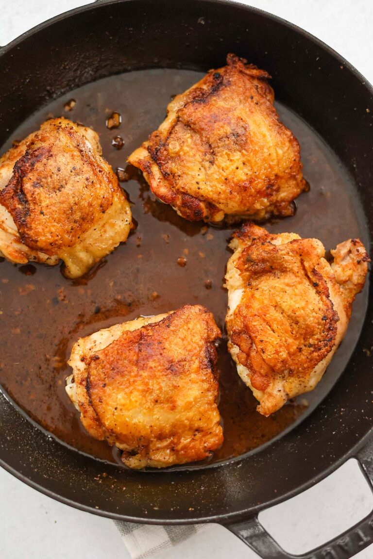 Pan Fry Chicken Thighs Recipe at Stephen Thomas blog