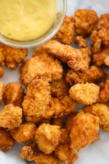 The BEST Popcorn Chicken (No Panko!) - Cooked by Julie